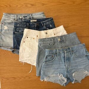 Jean shorts | $5 each or $10 for 3 | see size in description